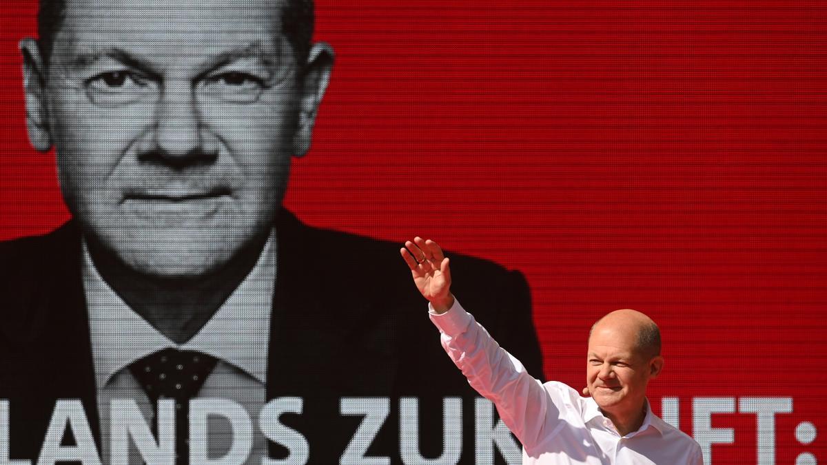 Scholz ante la publicidad electoral de su partido