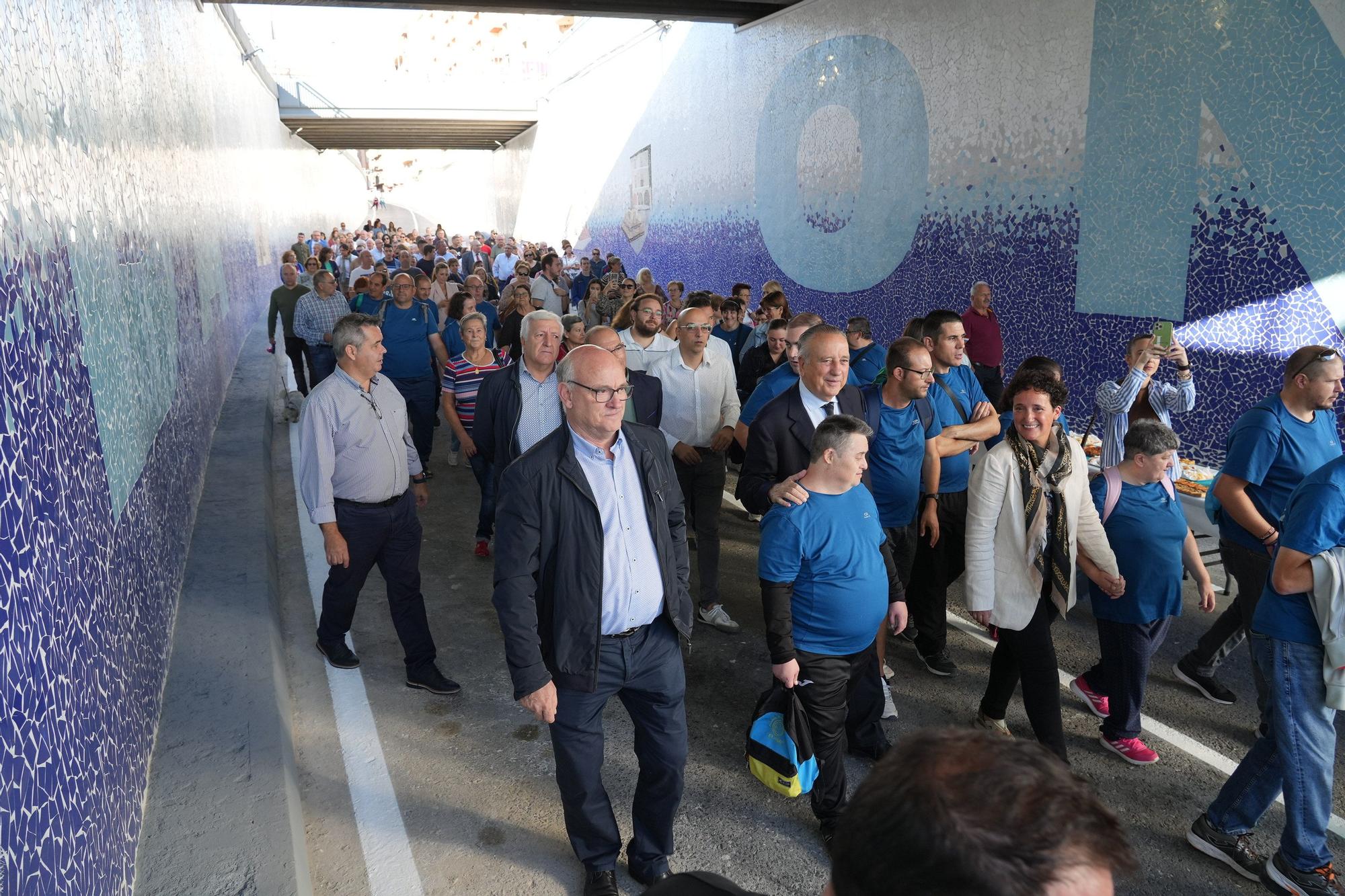 Onda reabre el túnel de entrada al municipio con el gran mural cerámico