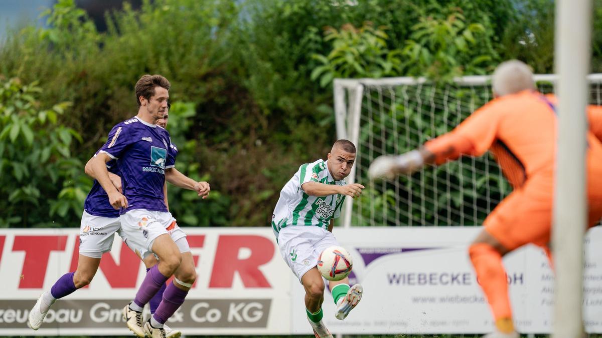 El canterano Pablo García sigue enchufado y se marcó un doblete en Austria