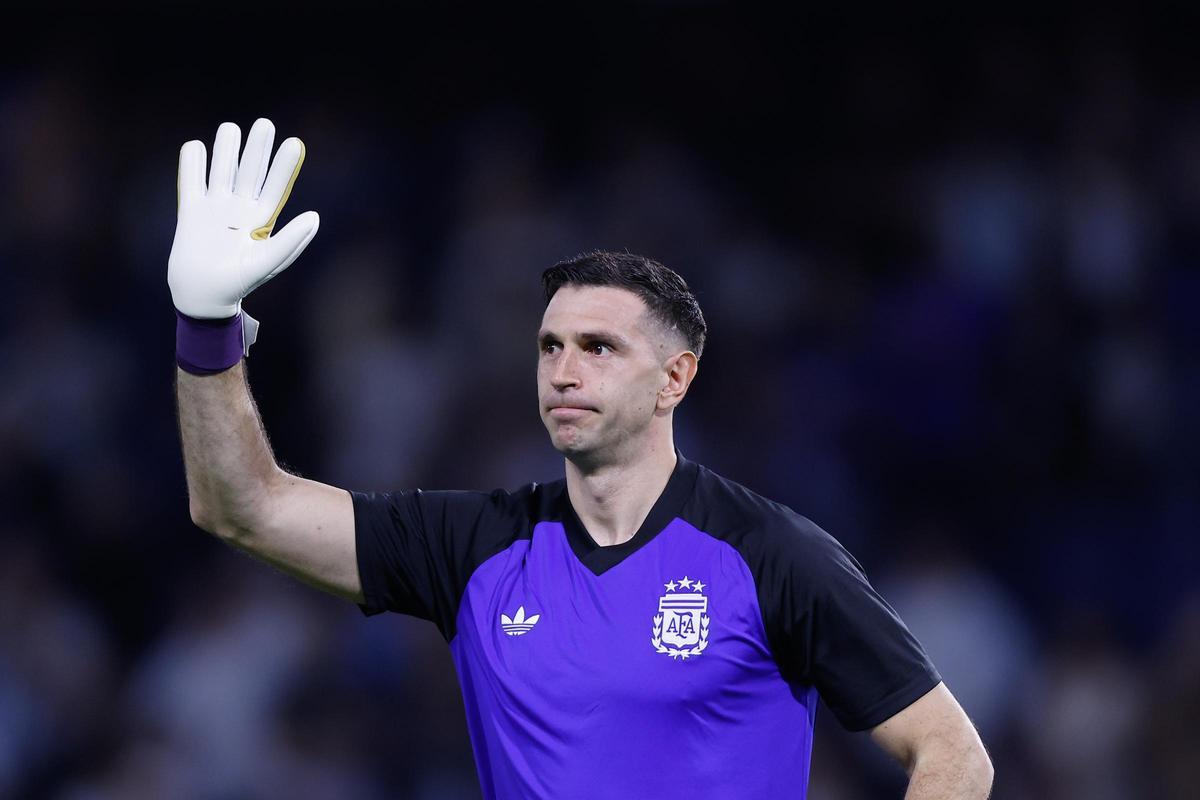 El 'Dibu' Martínez, portero de la selección argentina