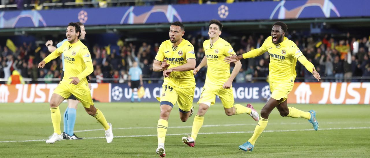 El Villarreal llegó a igualar su eliminatoria de semifinales frente al Liverpool en el Estadio de la Cerámica.