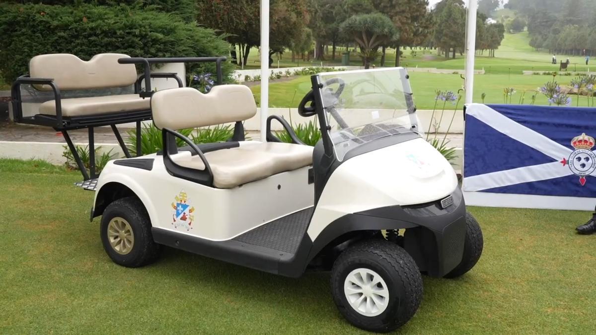 El buggy con el que recorrerá La Laguna el papa León XIV