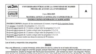 Estas han sido las preguntas del examen de Lengua Castellana y Literatura de la PAU extraordinaria de Madrid: ¿demasiado difíciles?