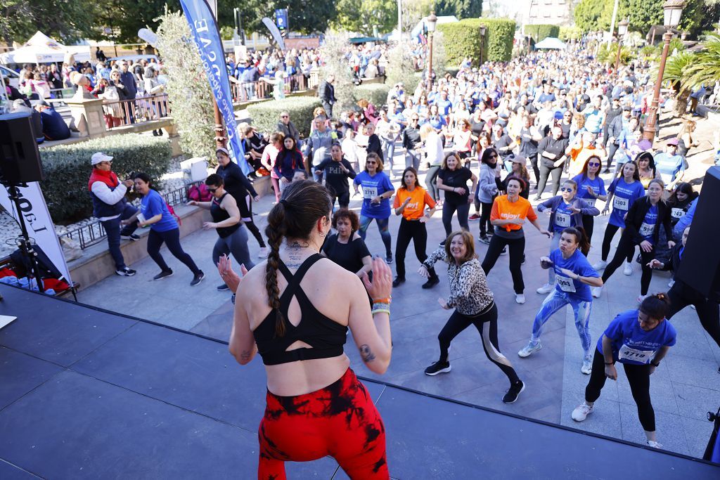 Las imágenes de la clase de zumba tras la Carrera de la Mujer