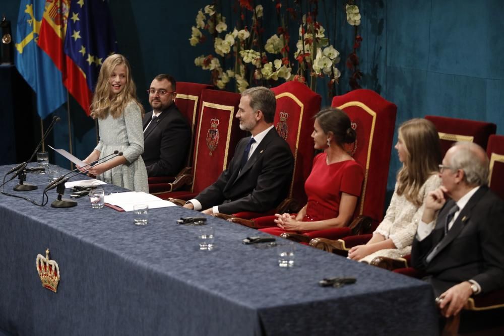 Así fue el primer discurso de la Princesa Leonor