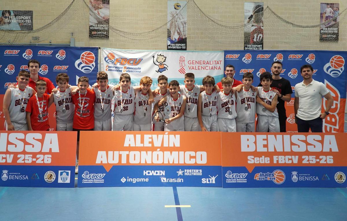 CB L’Horta Godella, subcampeon Masculino.