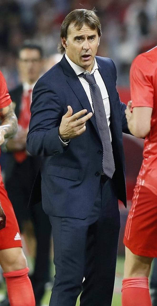 Los 14 partidos de Julen Lopetegui, Sevilla, 3-Real Madrid, 0 (Liga)