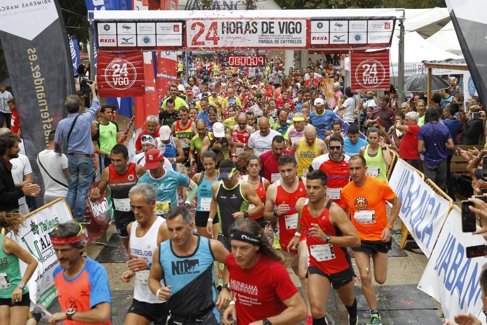Las 24 horas de Castrelos, un maratón en el calendario atlético vigués.