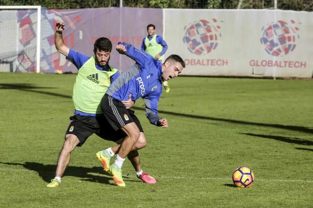 Entrenamiento del Real Oviedo