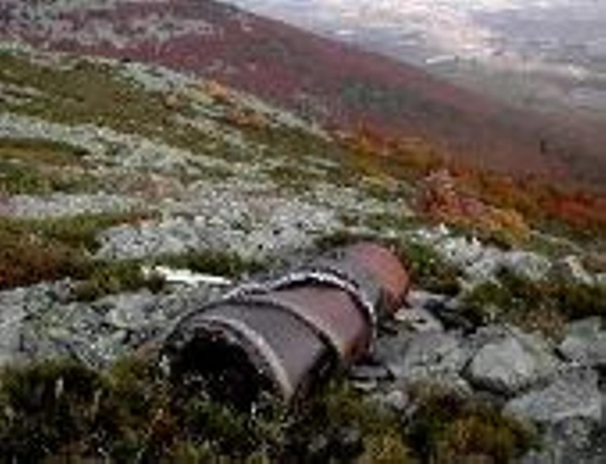 El Moncayo aún tiene restos de dos aviones caídos hace 20 años