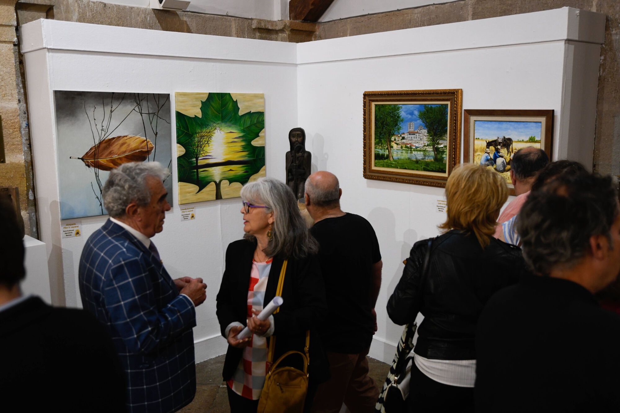 Inauguración exposición CIT. Palacio de la Encarnación