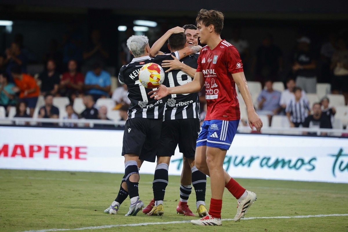La victoria del FC Cartagena sobre el Tarazona, en imágenes