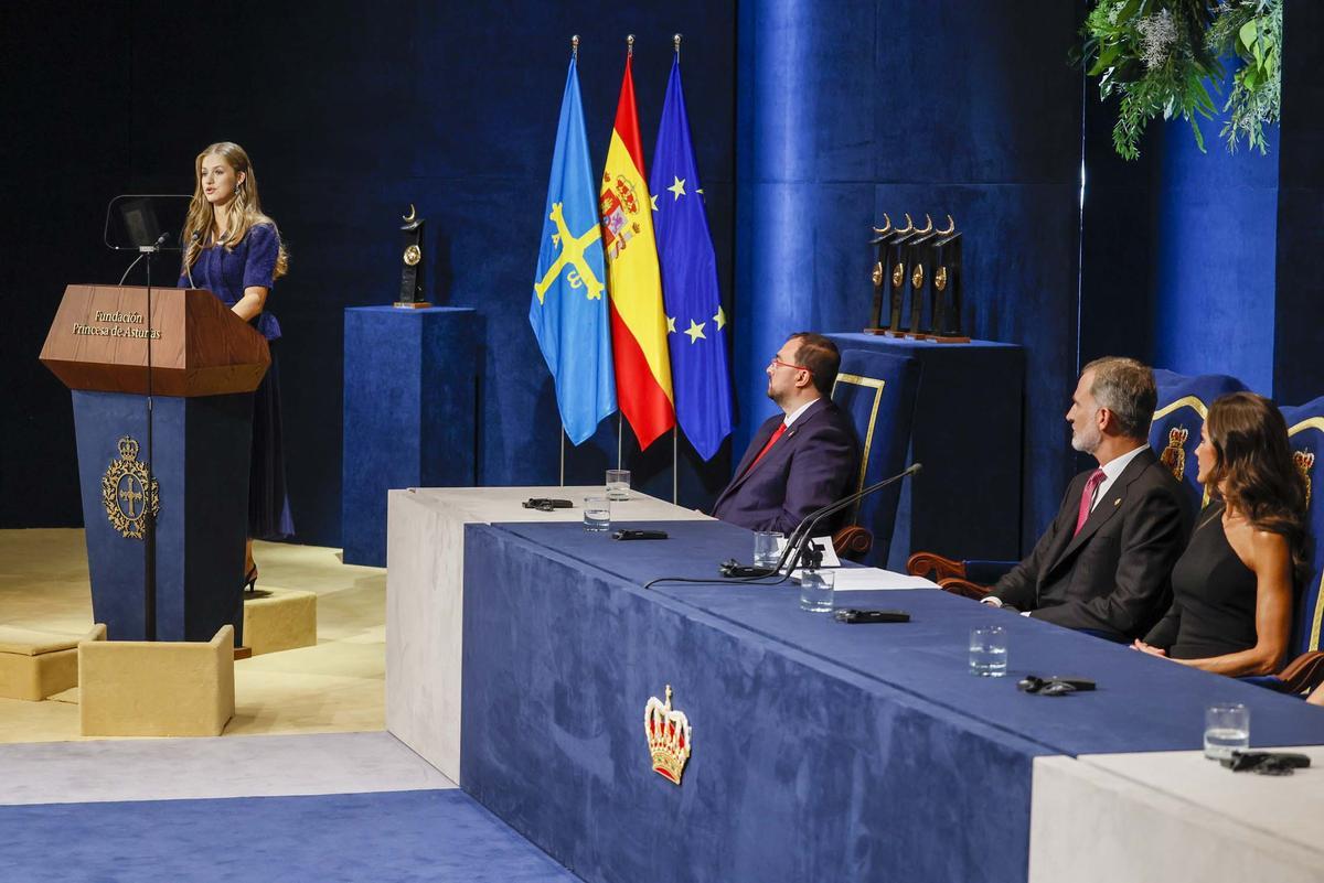 Entrega de los premios Princesa de Asturias