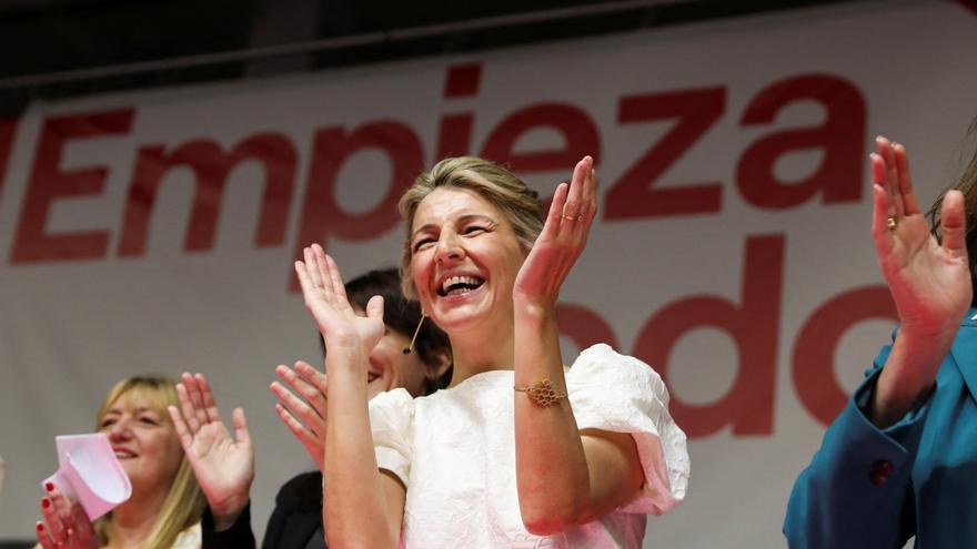 Yolanda Díaz formalitza la seva candidatura electoral: &quot;Vull ser la primera presidenta d&#039;Espanya&quot;