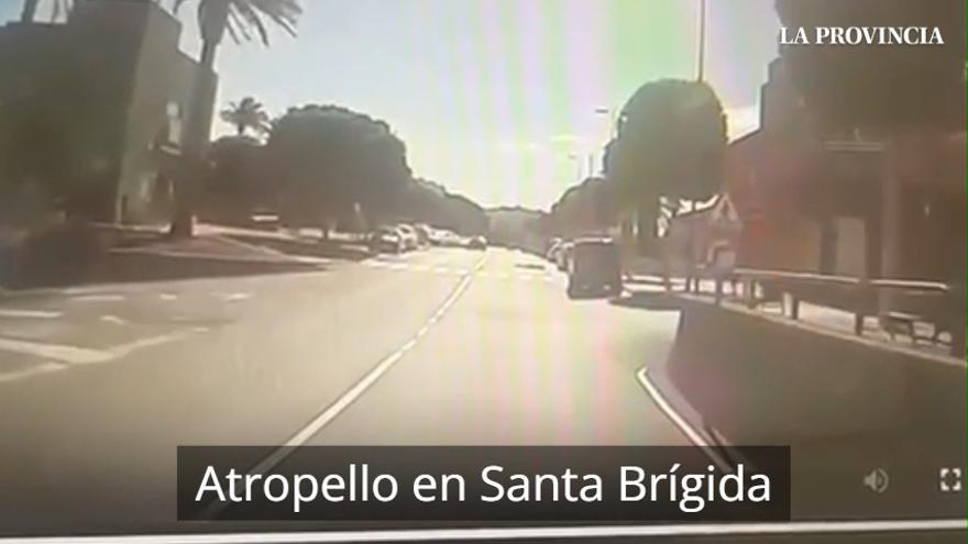Atropello en Santa Brígida