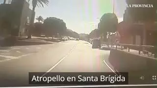 Atropello en Santa Brígida