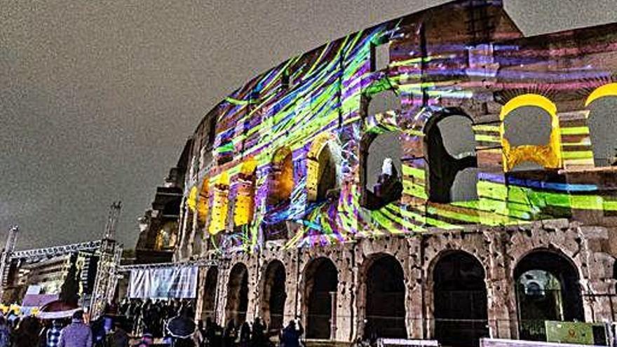 Mapatge sobre el Colosseu de Roma per dir «no» a la pena de mort
