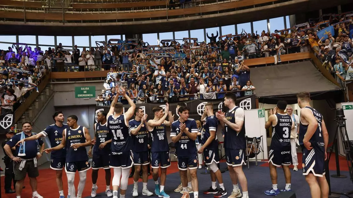 El vicepresidente del Alimerka valora lo que acaba de vivir el equipo de baloncesto asturiano: Gracias, afición; gracias, Oviedo