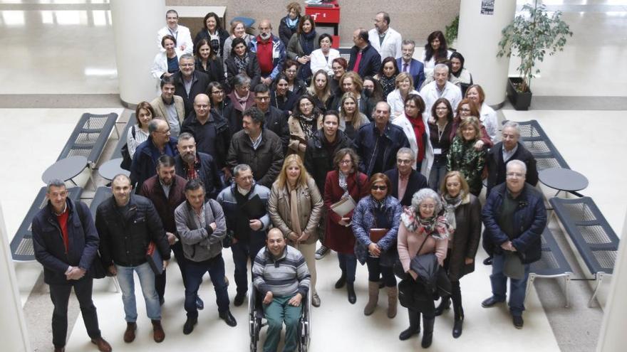 Primera reunión del consejo asesor de pacientes, una de las medidas de humanización. // FdV