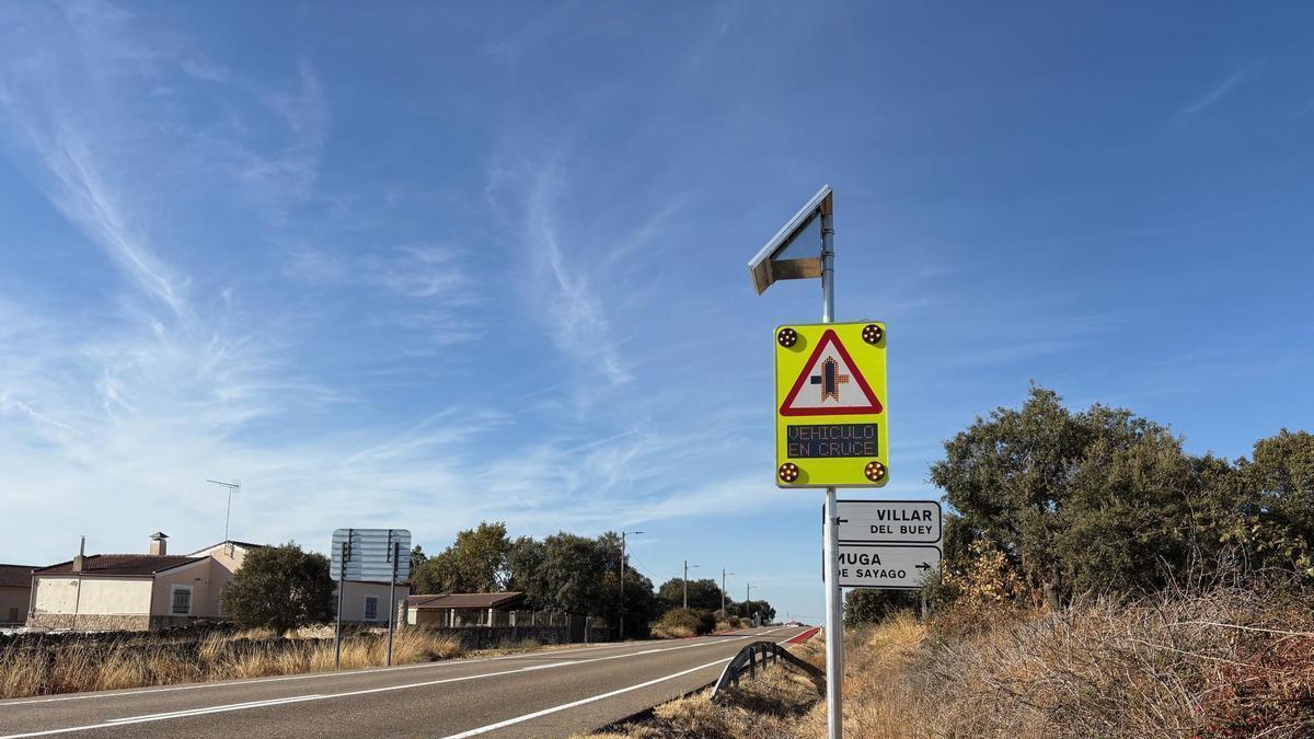Cruce inteligente en la CL-527.