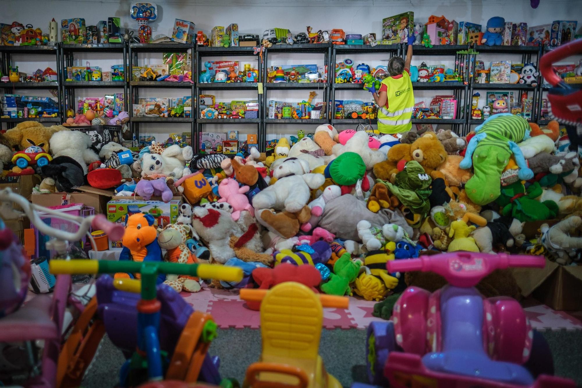 Banco de juguetes en La Palma