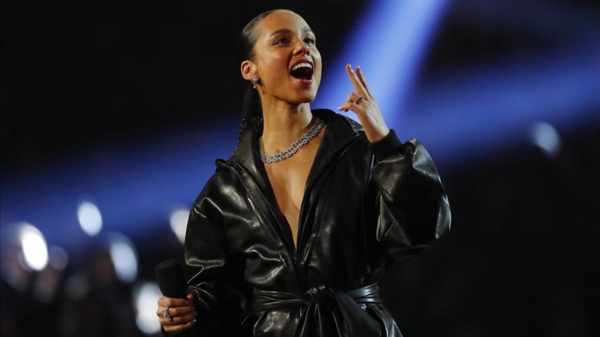 Alicia Keys, presentadora de la gala