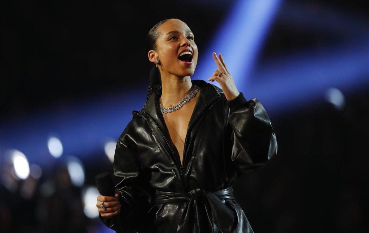 Alicia Keys, presentadora de la gala anterior