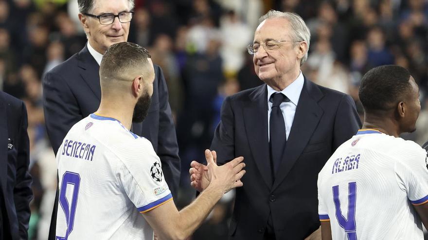 Florentino Pérez: &quot;Mbappé ya está olvidado. El Madrid ha hecho una temporada perfecta&quot;