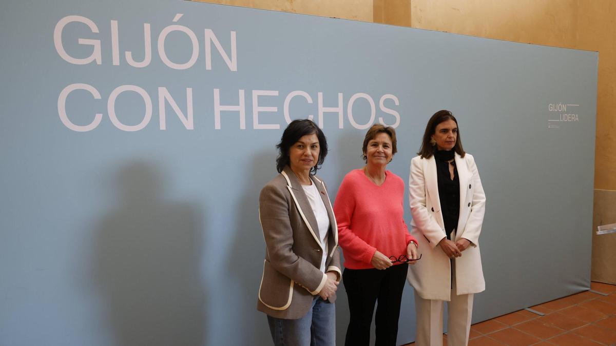 VIDEO: La alcaldesa Carmen Moriyón resume sus expectativas para este año bajo el lema "Gijón con hechos"