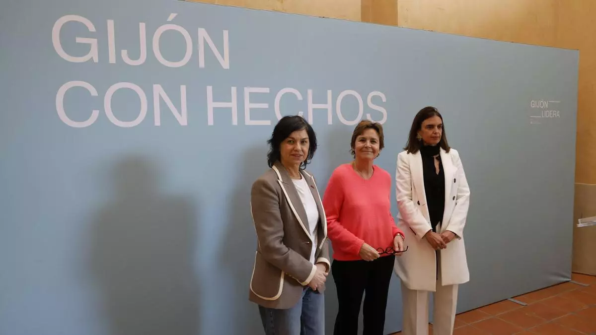 VIDEO: La alcaldesa Carmen Moriyón resume sus expectativas para este año bajo el lema "Gijón con hechos"