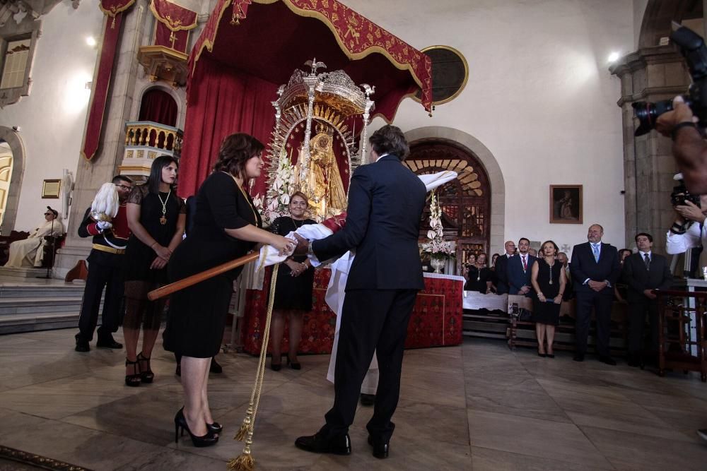 Ángel Víctor Torres, en Candelaria