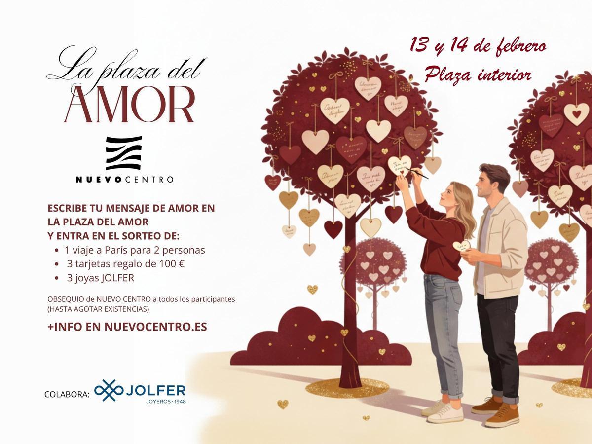 : “La Plaza del Amor” llega a Nuevo Centro