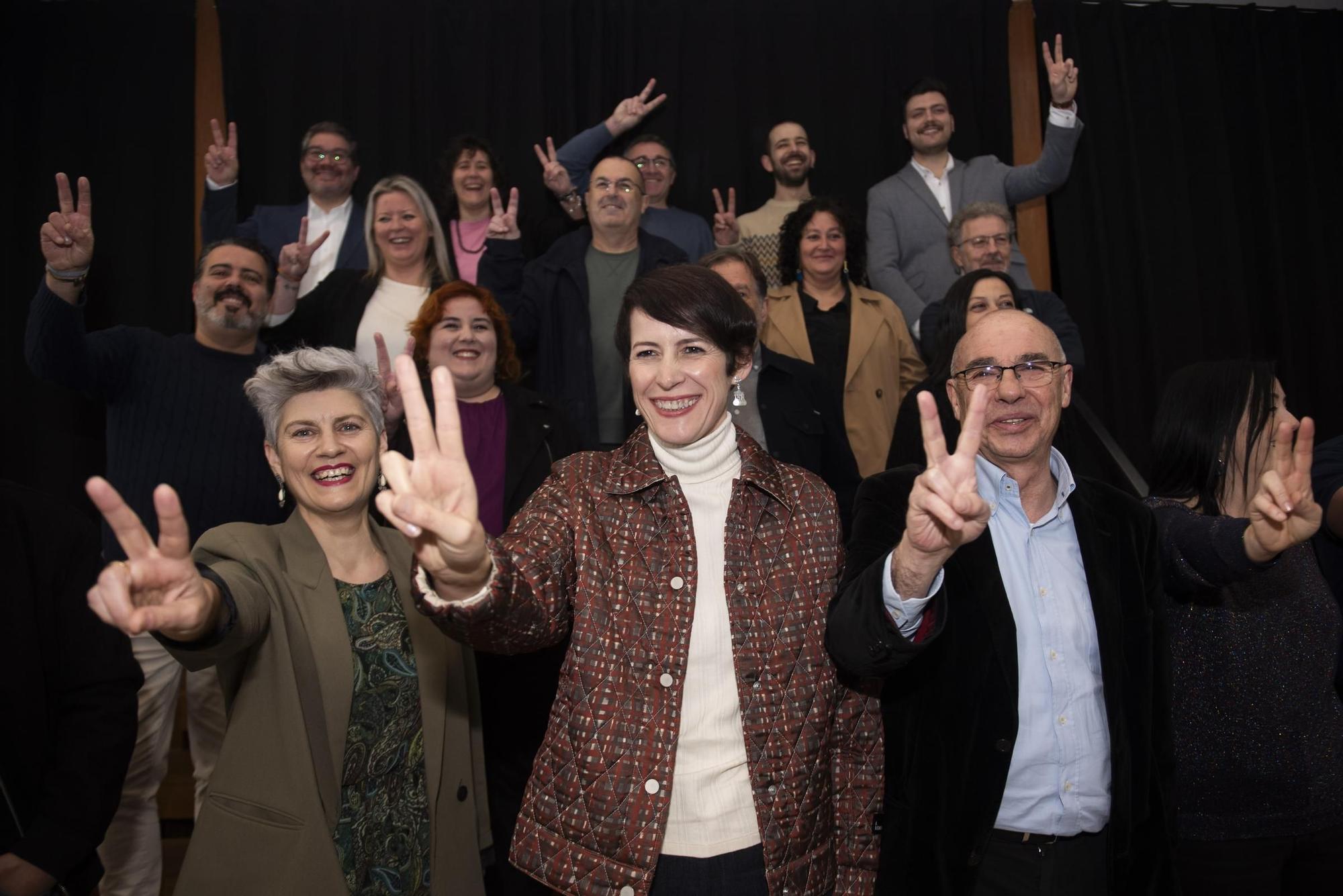 Presentación de la candidatura del BNG para las próximas elecciones