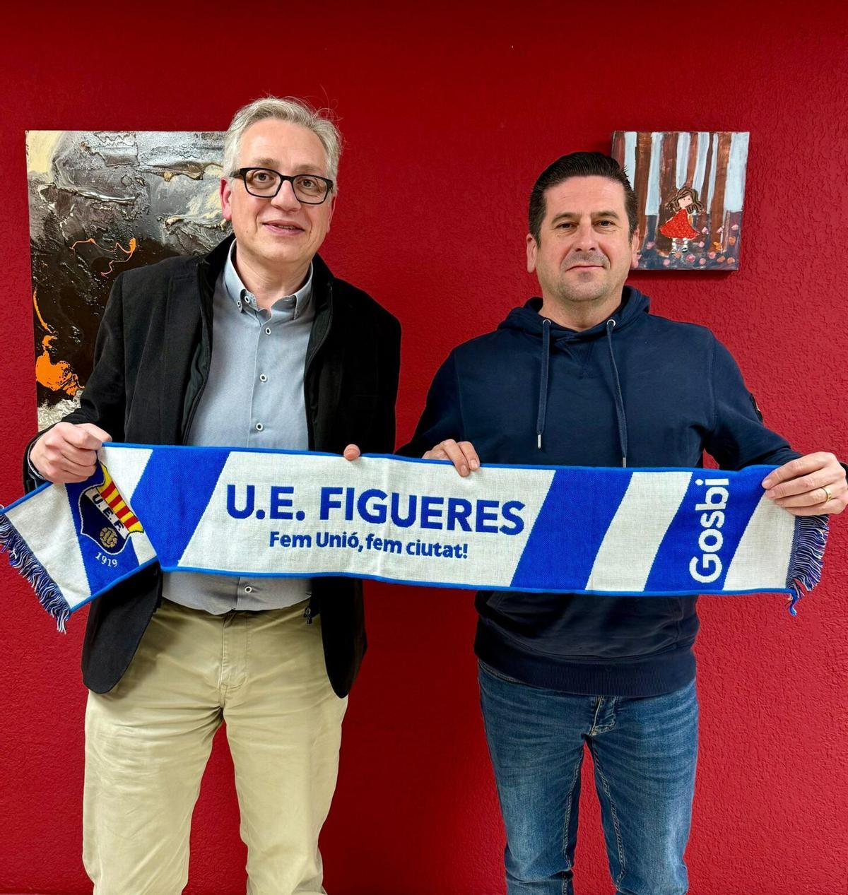 Toni Sánchez presentat pel president Dani Sala.