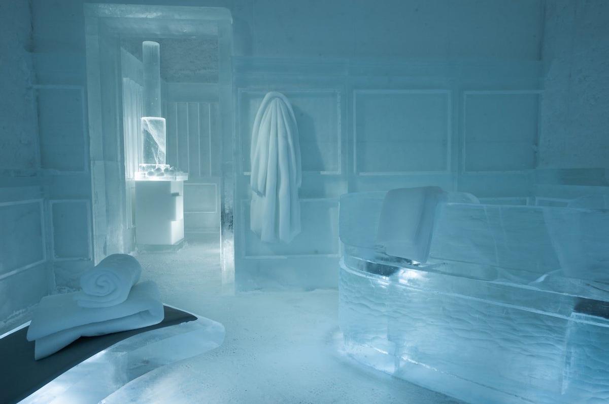 Sauna del Ice Hotel