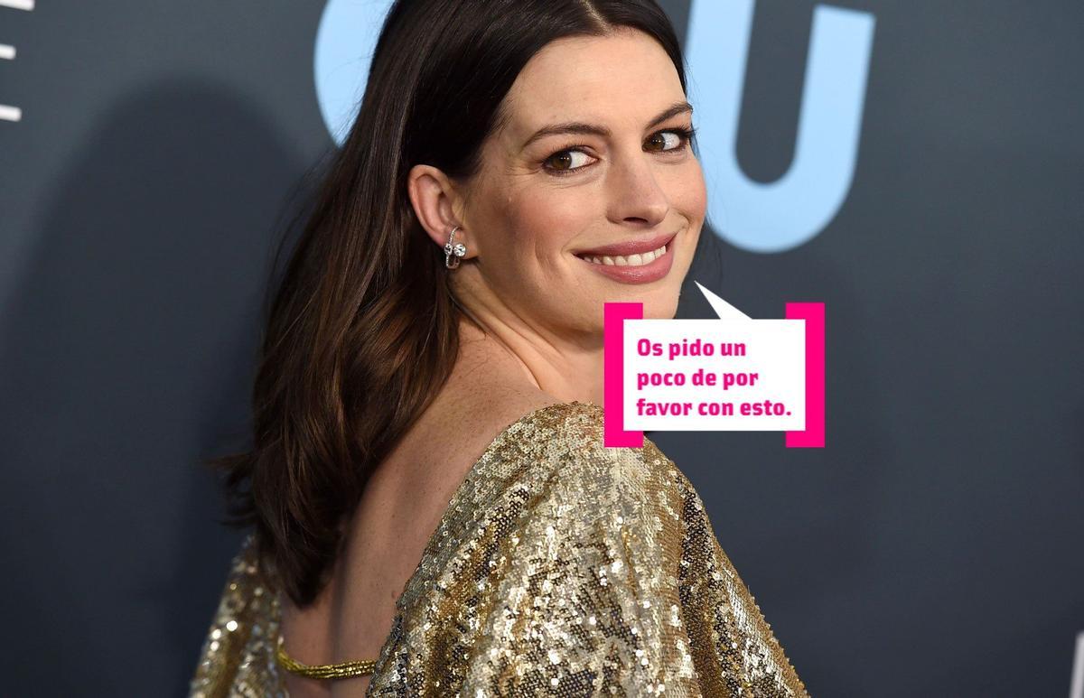 Anne Hathaway, la primera Barbie