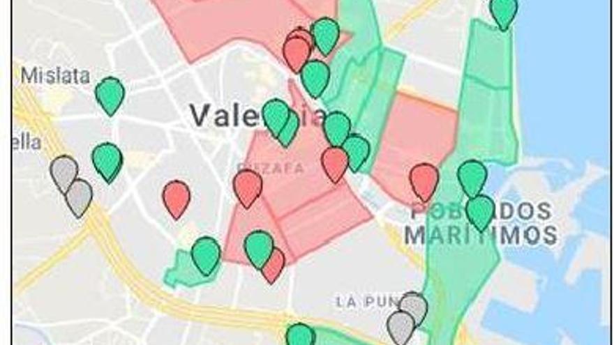 La presencia de covid en el agua residual de València se extiende tras el fin del estado de alarma