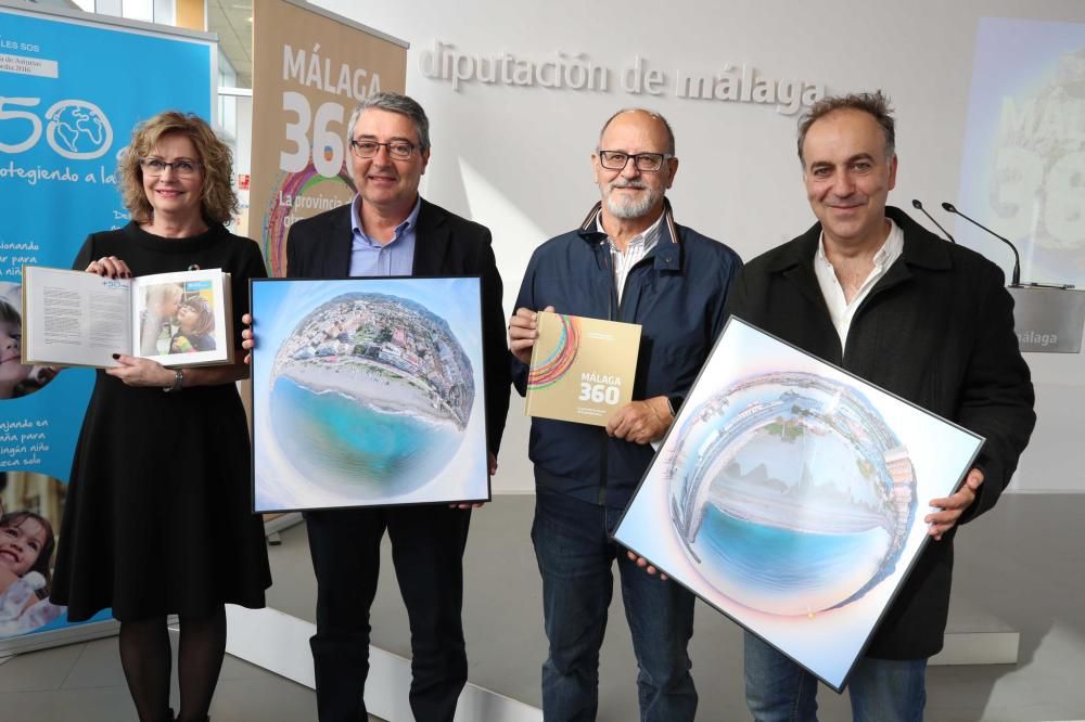 El presidente de la Diputación, Francis Salado, presentó el libro hace unos días e inauguró una exposición, ya finalizada, con fotos de la obra.