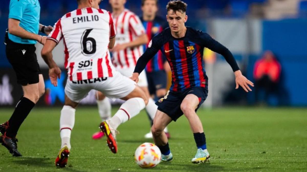 El Barça Atlètic debutará en Las Gaunas