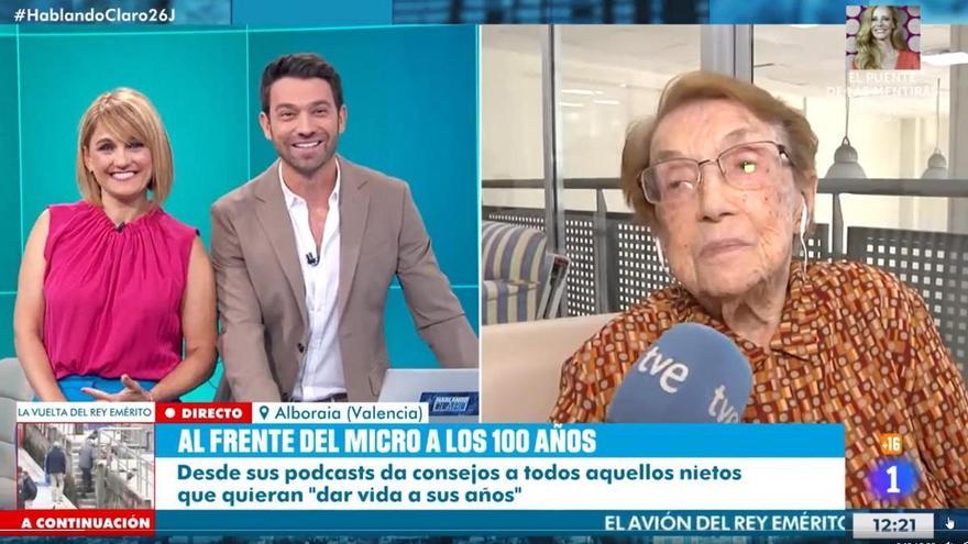 Una mujer de 101 años opta a &#039;momentazo&#039; televisivo de este verano: &quot;Mira, no me hagas decir tonterías&quot;