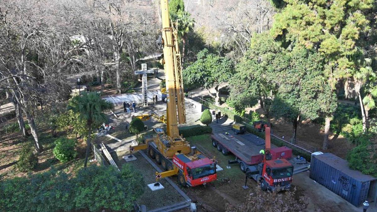 Adiós a la cruz en el Ribalta de Castelló