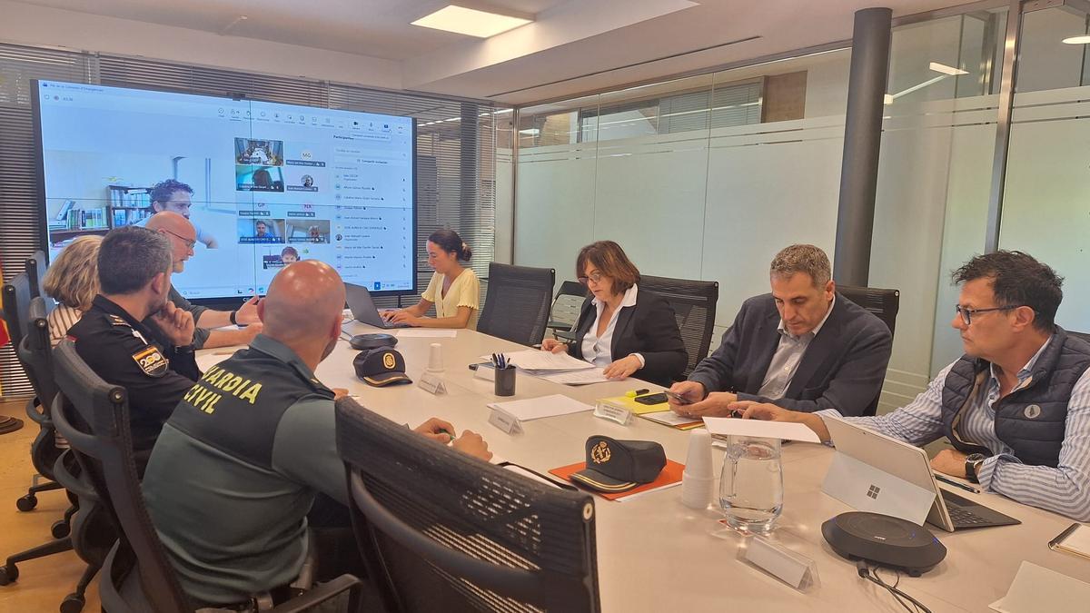 Reunión en Palma para la homologación del plan de emergencias de Santa Eulària.