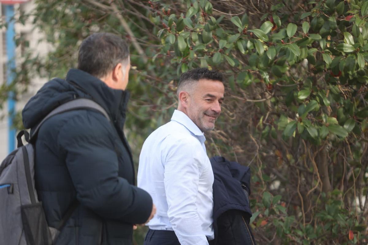 Así ha sido la protesta de los aficionados herculanos antes del partido