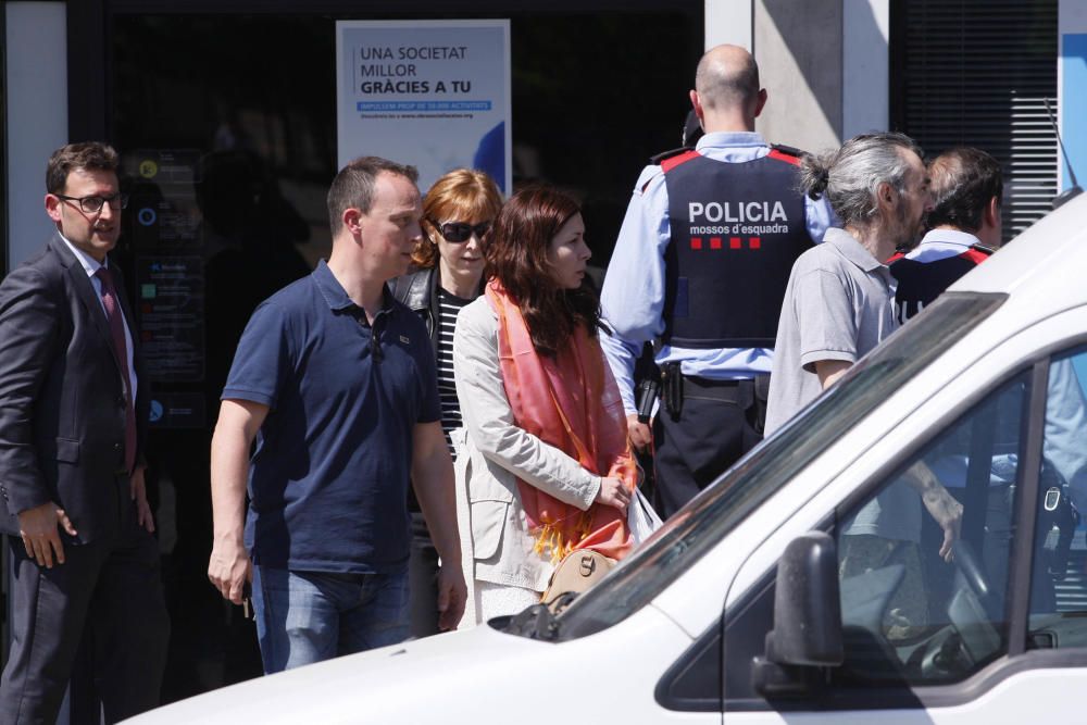 Atracament en una sucursal bancària a la Devesa.