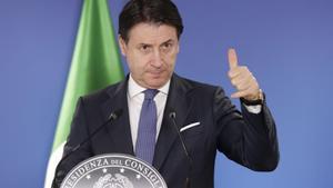 El nuevo líder del M5S y exprimer ministro italiano, Giuseppe Conte.