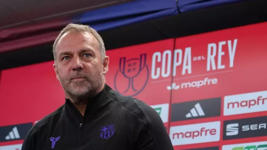 Hansi Flick, en directo: rueda de prensa previa al Barça - Atlético de la Copa del Rey