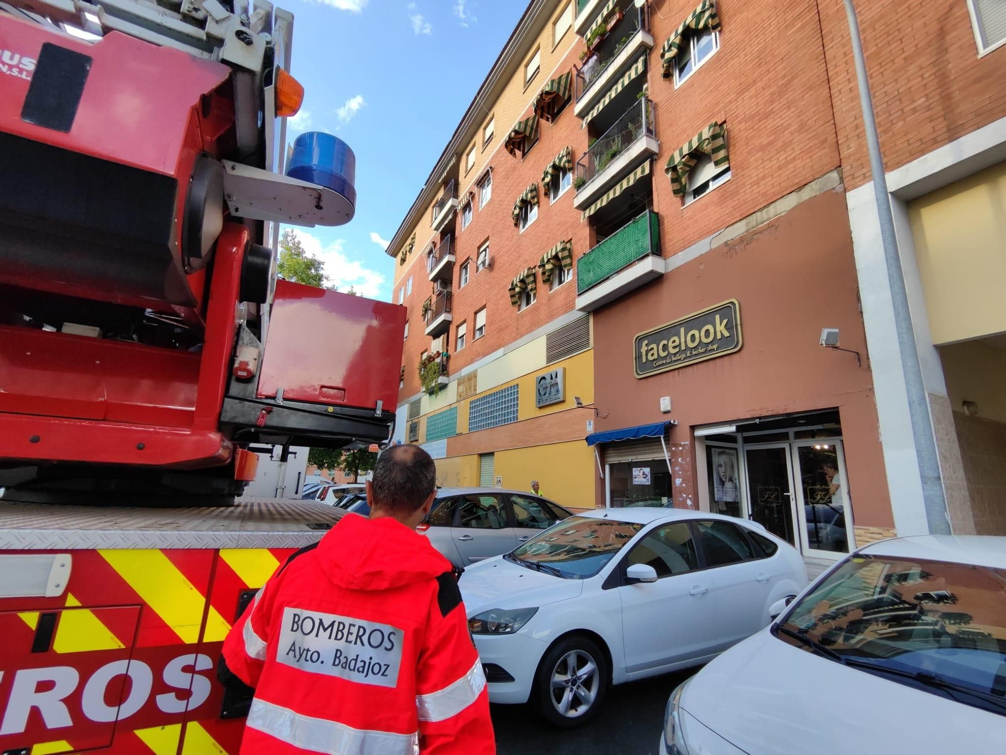 Lluvias en Badajoz