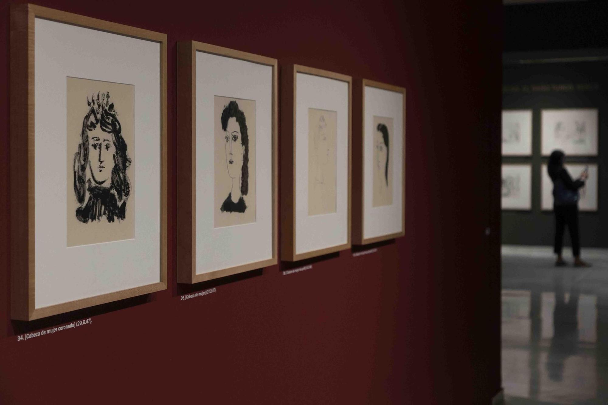 Picasso y la modelo