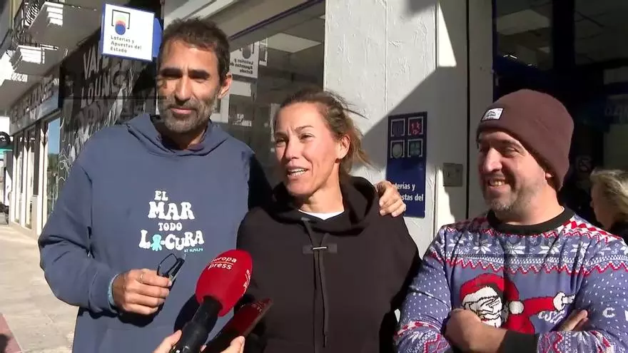 La administración El Fortí de Moraira recibe con "mucha alegría" el cuarto premio de la lotería de Navidad