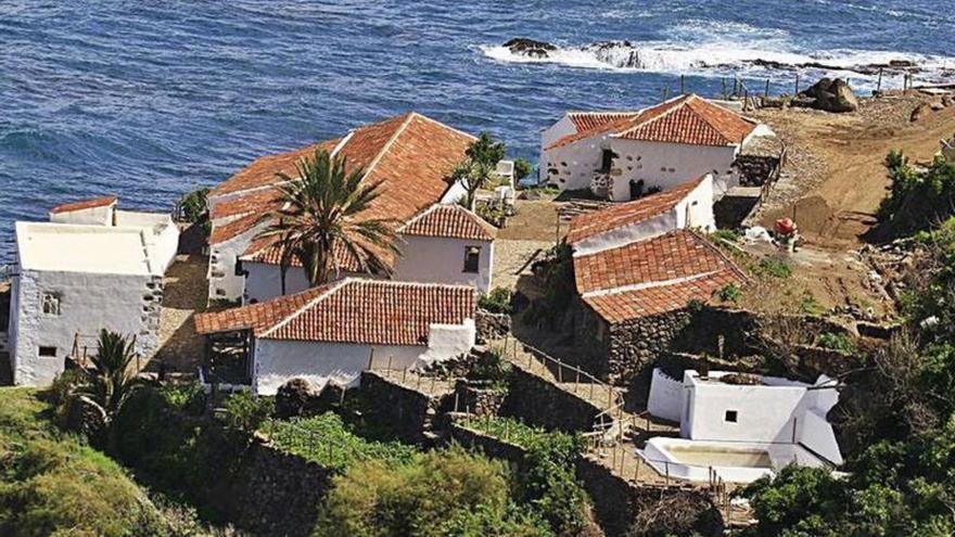 Caserío El Terrero, que data del siglo XVI, en la costa del municipio de Los Realejos.